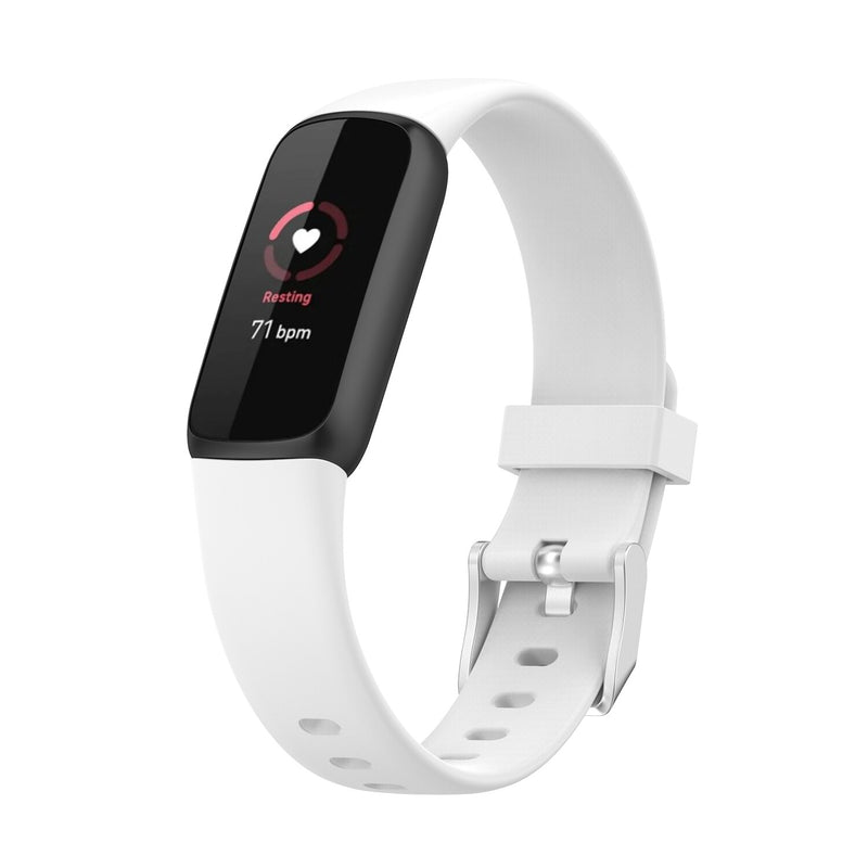 For Fitbit Luxe | Premium Sports Band | White