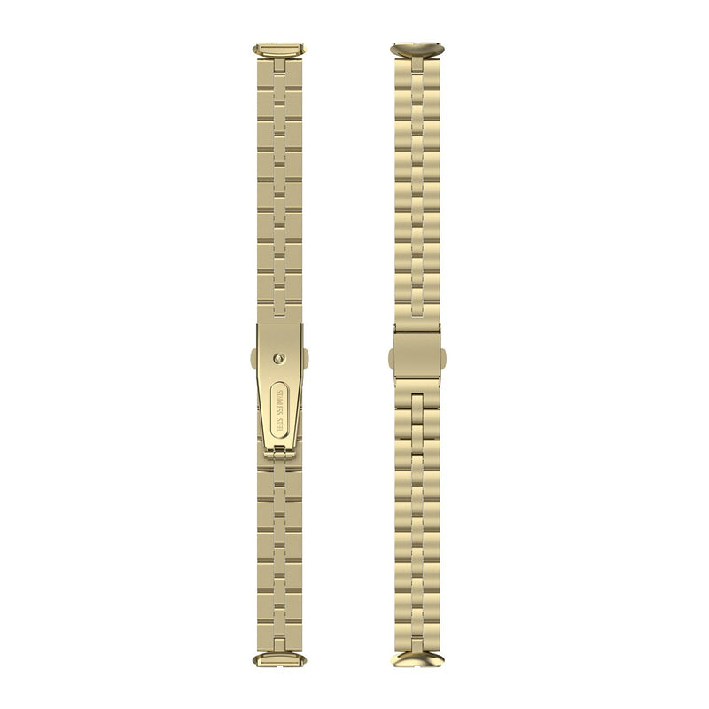 For Fitbit Luxe | Classic Steel Band | Gold