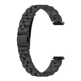 For Fitbit Luxe | Classic Steel Band | Black