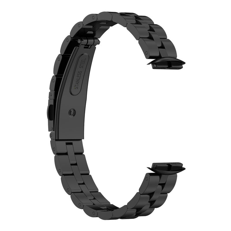 For Fitbit Luxe | Classic Steel Band | Black