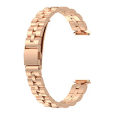 For Fitbit Luxe | Classic Steel Band | Rose Gold