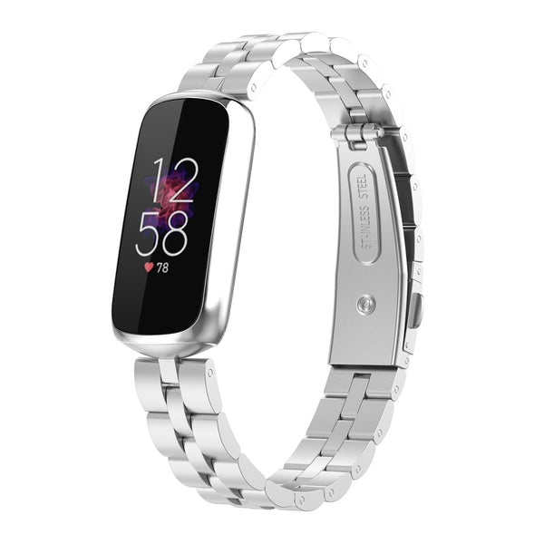 For Fitbit Luxe | Classic Steel Band | Silver