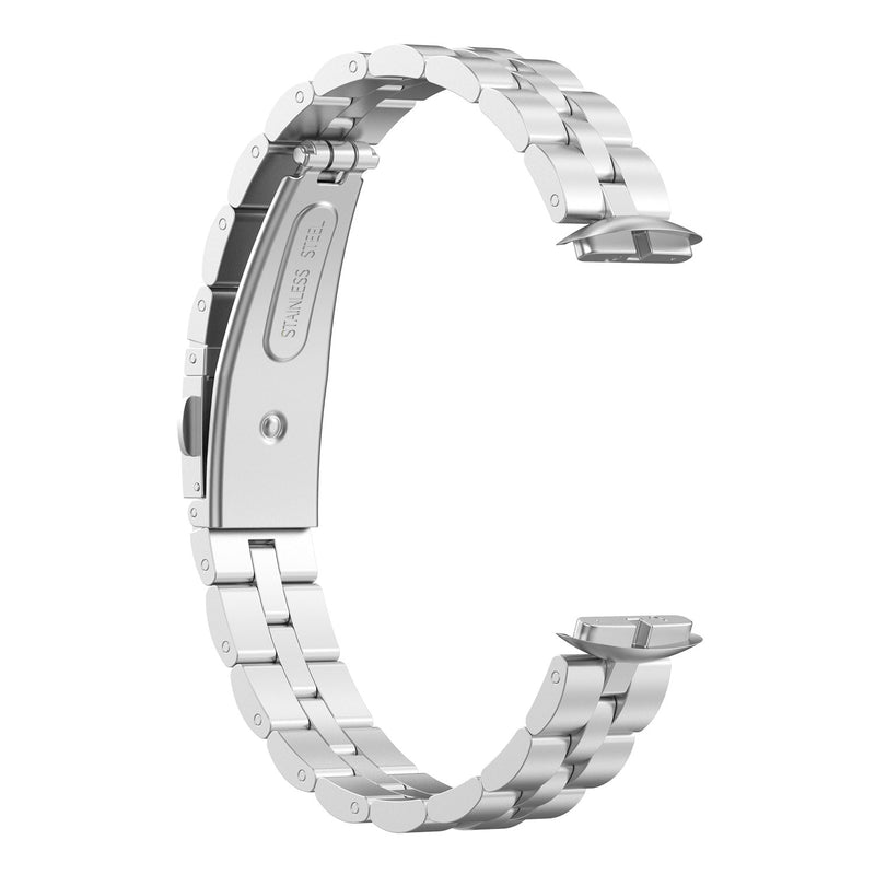 For Fitbit Luxe | Classic Steel Band | Silver