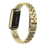For Fitbit Luxe | Classic Steel Band | Gold