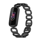 For Fitbit Luxe | Glamorous Steel Band | Black