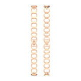 For Fitbit Luxe | Glamorous Steel Band | Rose Gold