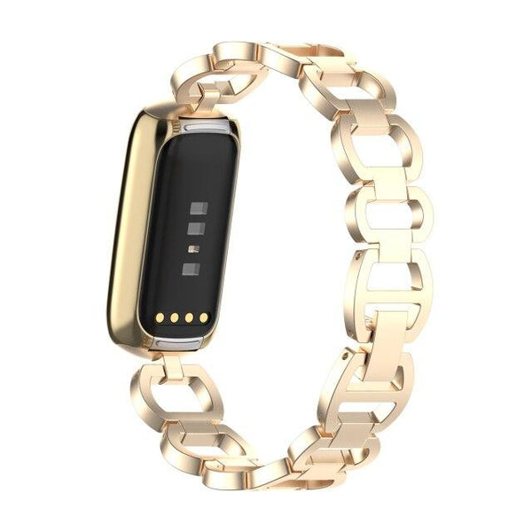 For Fitbit Luxe | Glamorous Steel Band | Champagne