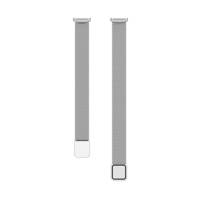 For Fitbit Luxe | Premium Milanese Band | Silver