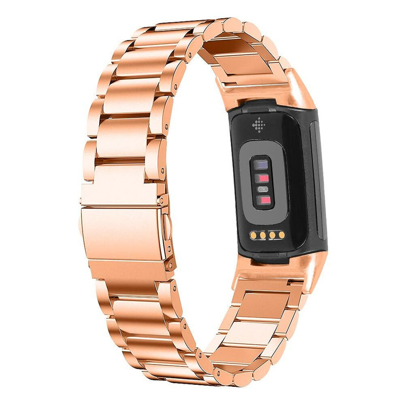 Rose Gold Fitbit Charge 5 Band Women Fitbit Charge 5 Bracelet Jewelry Fitbit  Charge 5 Bangle Rose Gold Fitbit Charge 5 Heart Charm Bracelet 