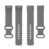 For Fitbit Charge 5 & Fitbit Charge 6 | Grey Silicone Band