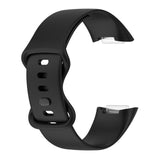 For Fitbit Charge 5 & Fitbit Charge 6 | Black Silicone Band