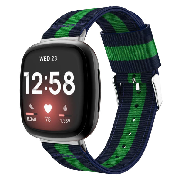 For Fitbit Sense/Sense 2 and Versa 3/Versa 4 | Nylon Band | 5 Colors Available