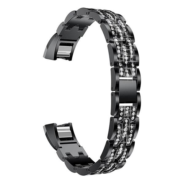 For Fitbit Alta and Alta HR | Glamorous Steel Band | 4 Colors Available